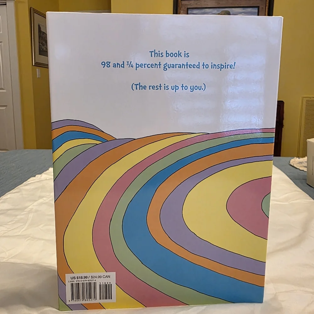 Oh the Places You'll Go by Dr Seuss Book NEW